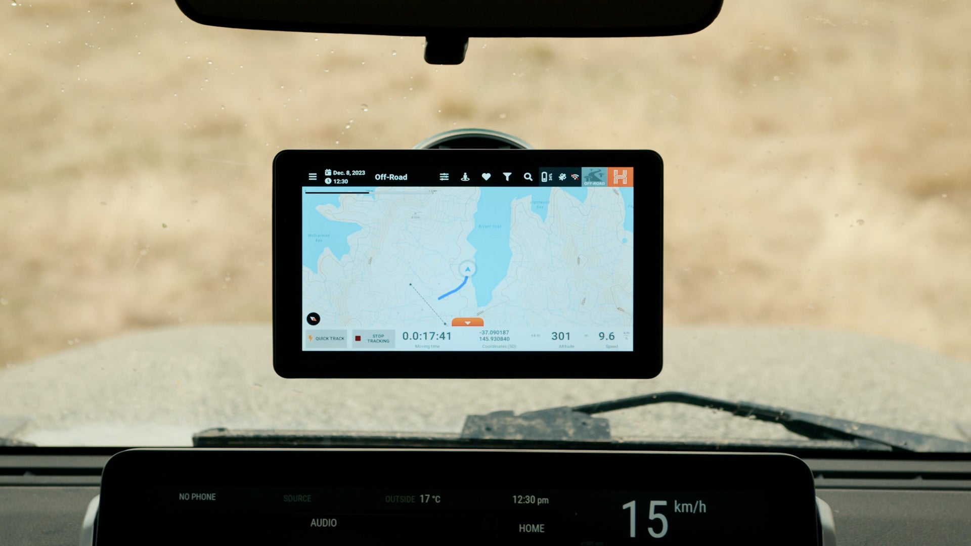 Hema HX-2+ GPS Navigator - close up